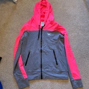 Pink zip up!